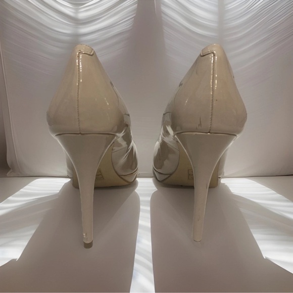 Aldo Nude Pumps Heels Stiletto Shoes Women’s Size 6.5 Dress Shoes - Picture 4 of 13